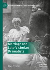 book Marriage and Late-Victorian Dramatists