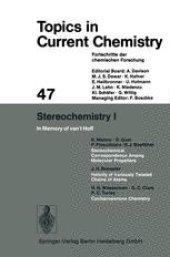 book Stereochemistry I: In Memory of van't Hoff