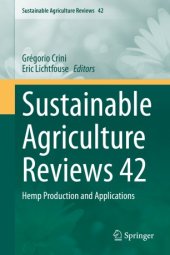 book Sustainable Agriculture Reviews 42: Hemp Production and Applications