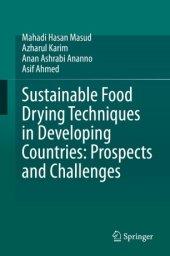 book Sustainable Food Drying Techniques in Developing Countries: Prospects and Challenges