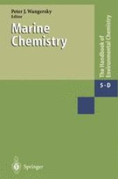 book Marine Chemistry