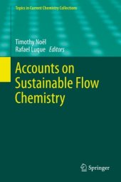 book Accounts on Sustainable Flow Chemistry