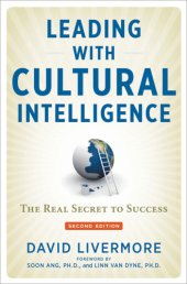 book Leading with cultural intelligence: the real secret to success