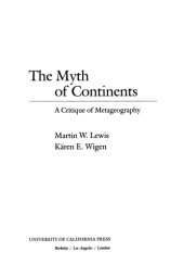 book The myth of continents: a critique of metageography