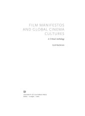 book Film Manifestos and Global Cinema Cultures