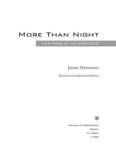 book More than night: film noir in its contexts