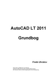 book AutoCAD LT 2011 - grundbog