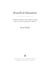 book Brunello di Montalcino: understanding and appreciating one of Italy's greatest wines