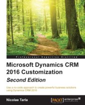 book Microsoft Dynamics CRM 2016 Customization