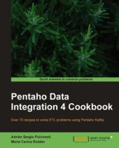 book Pentaho Data Integration 4 Cookbook