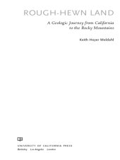 book Rough-hewn land: a geologic journey from California to the Rocky Mountains