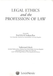 book Legal Ethics and the Profession of Law