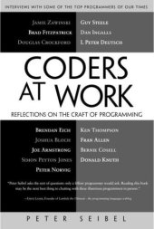 book Coders at Work Reflections on the Craft of Programming