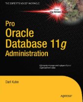 book Pro Oracle database 11g administration