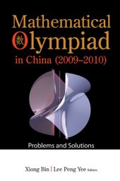 book Mathematical Olympiad in China (2009-2010): problems and solutions