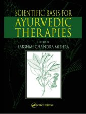 book Scientific Basis for Ayurvedic Therapies