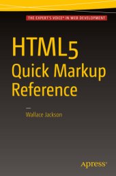 book HTML5 Quick Markup Reference