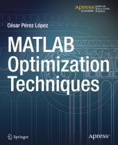 book MATLAB Optimization Techniques