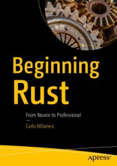 book Beginning Rust: From Novice to Professional