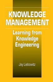 book Knowledge management: learning from knowledge engineering