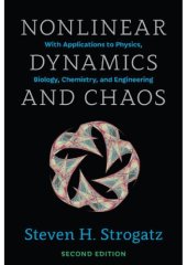 book Nonlinear dynamics and chaos: with applications to physics, biology, chemistry, and engineering