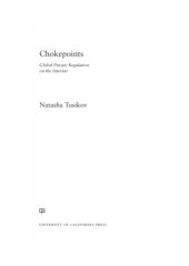 book Chokepoints: global private regulation on the internet