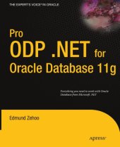 book Pro ODP.NET for Oracle Database 11g