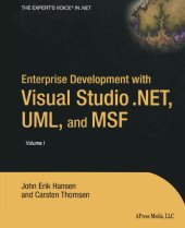 book Enterprise development with Visual Studio .NET, UML, and MSF