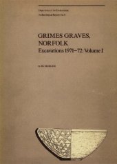 book Grimes Graves, Norfolk: Excavations 1971-72. Vol. 1