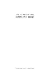 book The power of the internet in China: citizen activism online