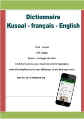 book Dictionnaire Kusaal - français - English