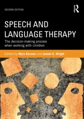 book Speech and language therapy: the decision-making process when working with children