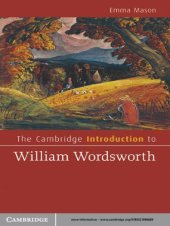 book The Cambridge Introduction to William Wordsworth