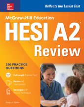 book McGraw-Hill Education HESI A2 Review