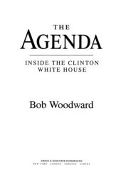 book The Agenda: Inside the Clinton White House