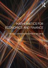 book Mathematics for economics and finance