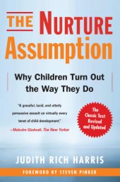 book The nurture assumption: why children turn out the way they do