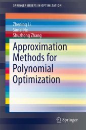 book Approximation Methods for Polynomial Optimization: Models, Algorithms, and Applications