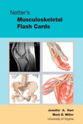 book Netter's musculoskeletal flash cards