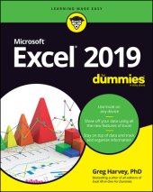 book Excel 2019 For Dummies