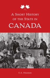 book A short history of the state in Canada