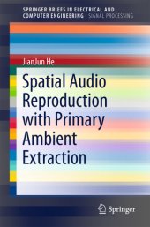 book Spatial Audio Reproduction with Primary Ambient Extraction