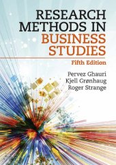 book Research Methods In Business Studies