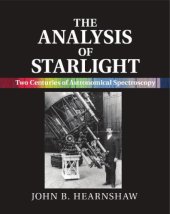 book The analysis of starlight: two centuries of astronomical spectroscopy