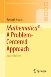 book Mathematica: A Problem-Centered Approach