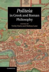 book Politeia in Greek and Roman Philosophy