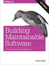 book Building Maintainable Software, Java Edition: Ten Guidelines for Future-Proof Code