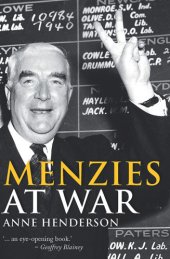 book Menzies at War