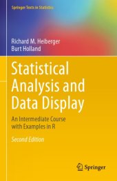 book Statistical analysis and data display: an intermediate course with examples in R