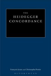 book The Heidegger concordance